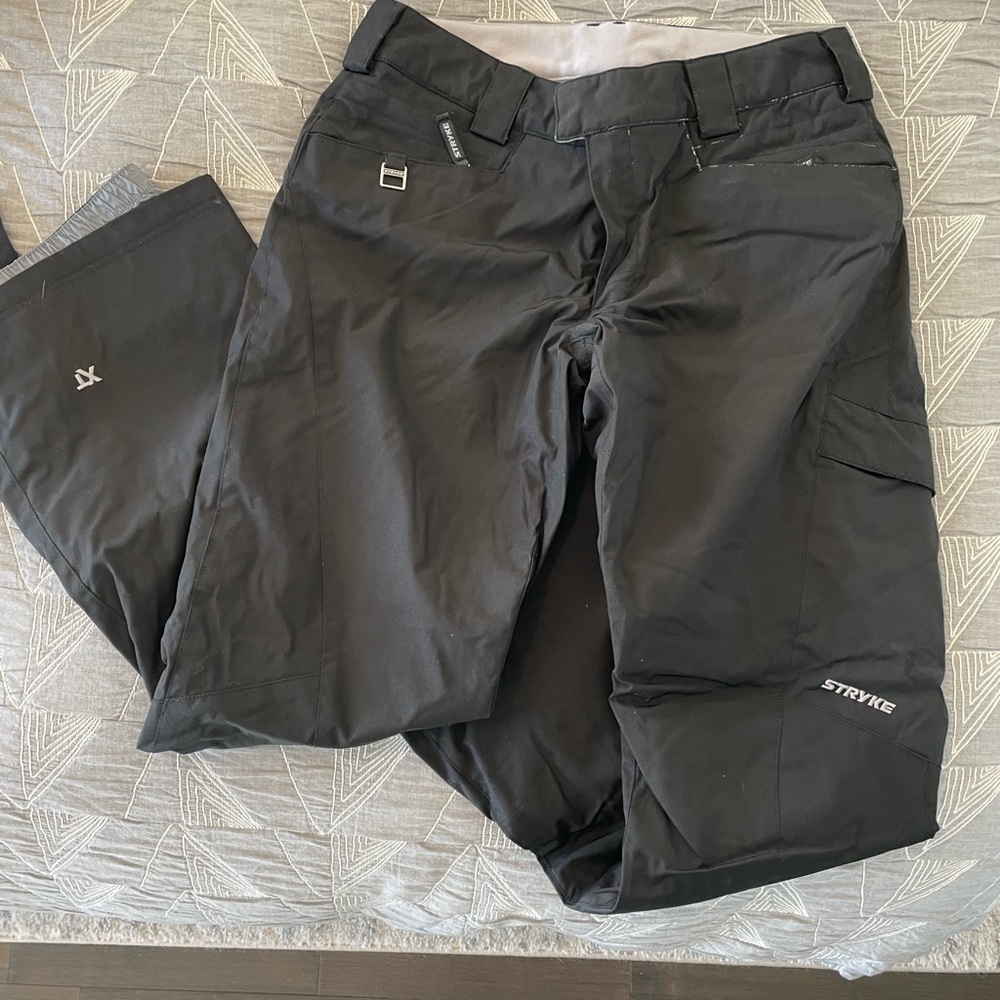 Black Stryker (Spyder) Snow/Ski Pants